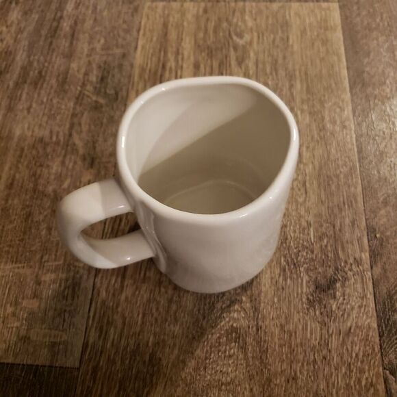 Rae Dunn Pottery Coffee Mugs "Relax" And "Lovely" Qty 2 NEE - Picture 4 of 9